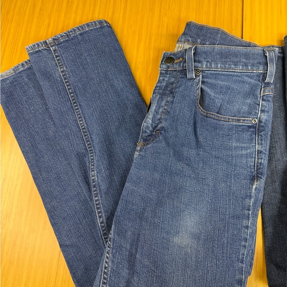 Lot Of 2 40 Grit Duluth Trading Jeans Mens 30x30 Blue Denim Standard Fit - Picture 2 of 8